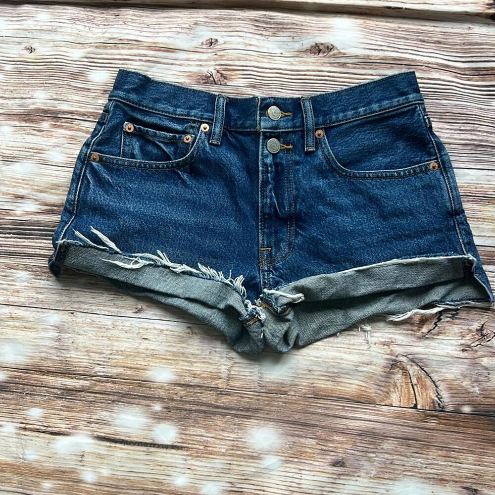 💙 Lucky Brand Mid Rise Cut Off Jean Short